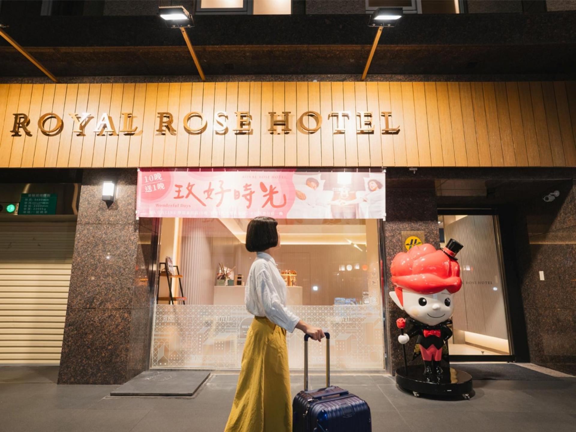 Royal Rose Hotel Linsen Tajpej Buitenkant foto